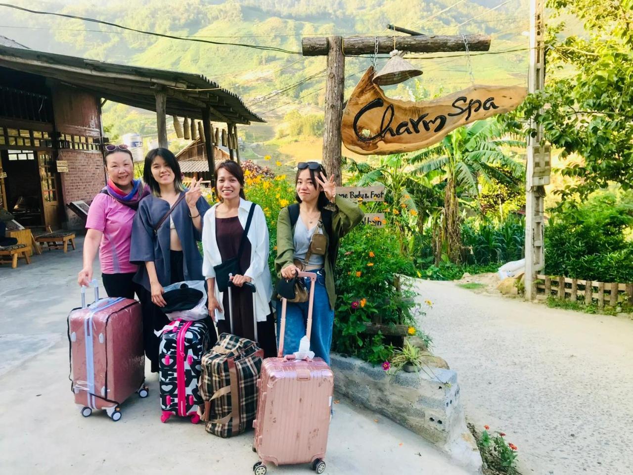 Charm Spa & Homestay Lao Tchay Exteriér fotografie
