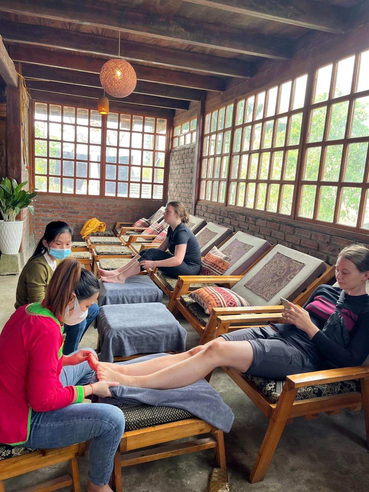 Charm Spa & Homestay Lao Tchay Exteriér fotografie
