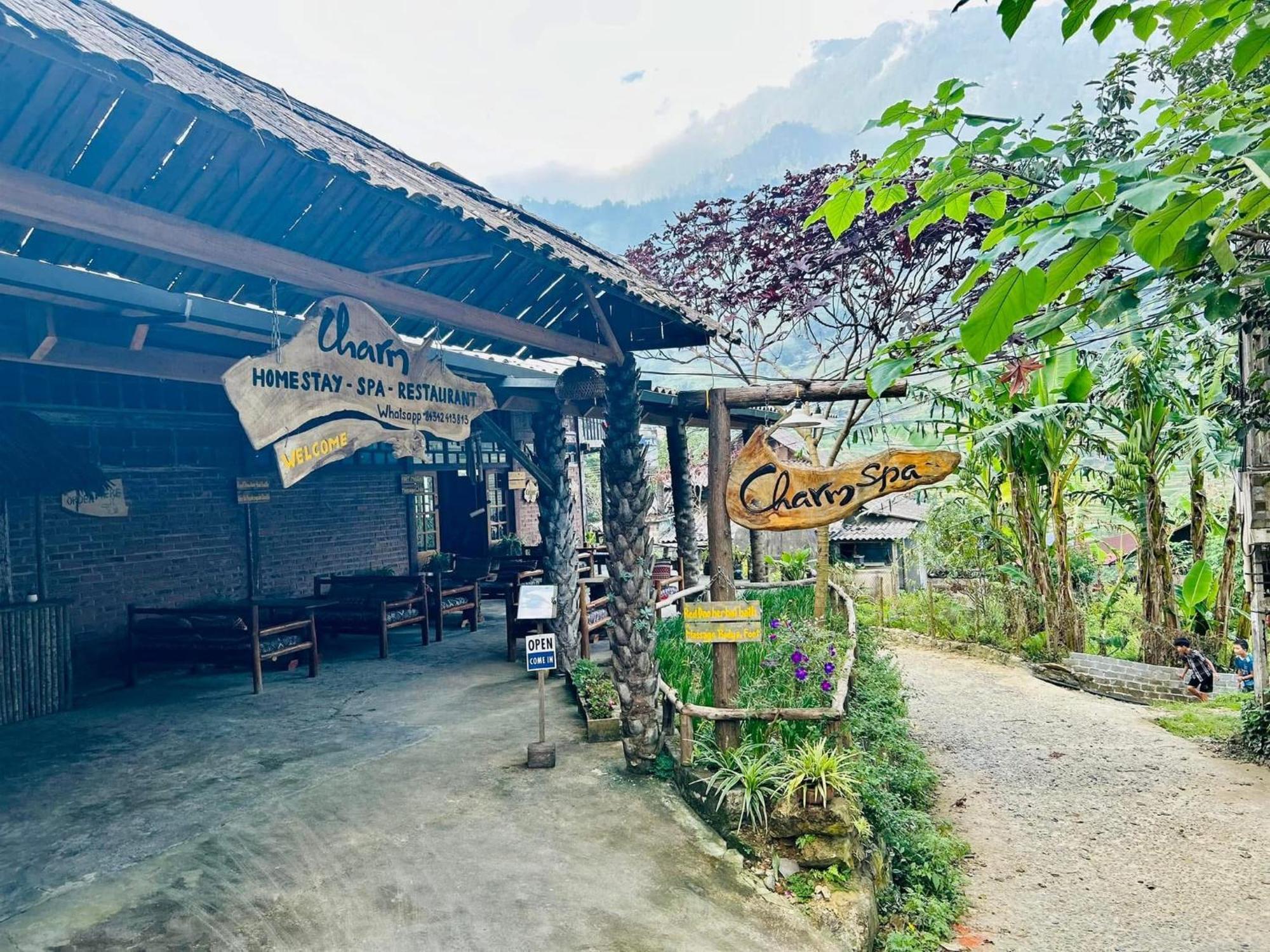 Charm Spa & Homestay Lao Tchay Exteriér fotografie
